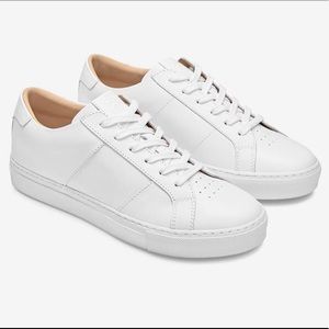 Greats Royale White Italian Leather Sneakers 7.5
